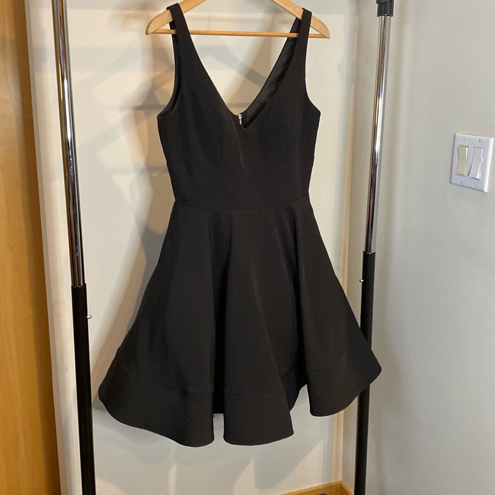 Xscape dress with tulle